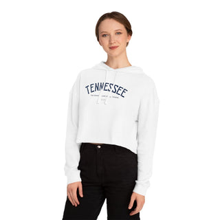 Tennessee Cropped Hooded Sweatshirt - Tucked & Threaded