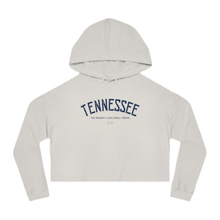 Tennessee Cropped Hooded Sweatshirt - Tucked & Threaded
