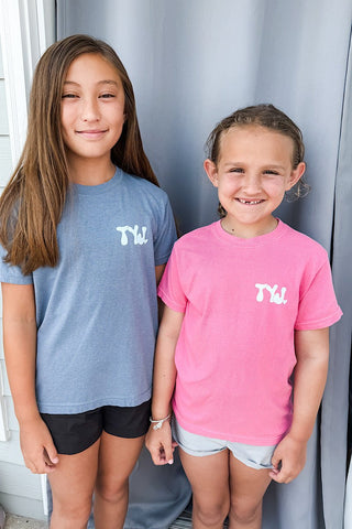 Thank You, Jesus Comfort Colors Youth Tee - Tucked & Threaded