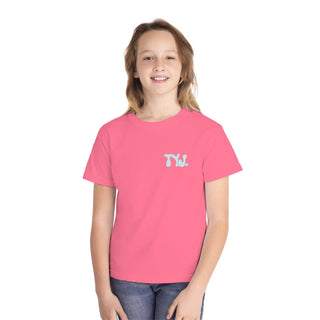 Thank You, Jesus Comfort Colors Youth Tee - Tucked & Threaded