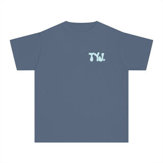 Thank You, Jesus Comfort Colors Youth Tee - Tucked & Threaded
