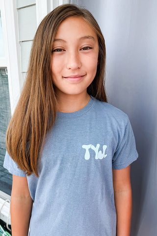 Thank You, Jesus Comfort Colors Youth Tee - Tucked & Threaded