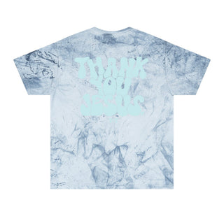 Thank You, Jesus Ocean Marble Tee - Tucked & Threaded