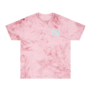 Thank You, Jesus Pink Marble Tee - Tucked & Threaded