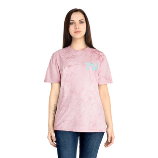 Thank You, Jesus Pink Marble Tee - Tucked & Threaded