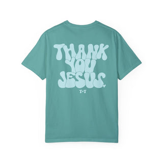 Thank You, Jesus Solid Unisex Tee - Tucked & Threaded