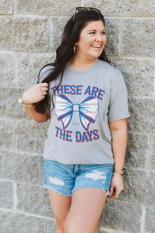 These Are The Days Heather Grey Tee - Tucked & Threaded