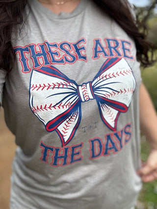 These Are The Days Heather Grey Youth Tee - Tucked & Threaded