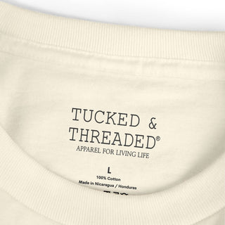 Tired But Trying Midweight Faded Tee - Tucked & Threaded