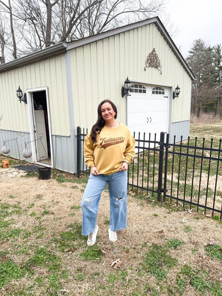 Trailblazer Golden Unisex Sweatshirt - Tucked & Threaded
