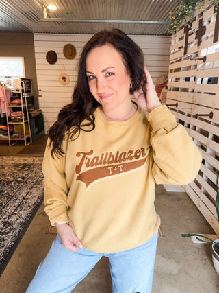 Trailblazer Golden Unisex Sweatshirt - Tucked & Threaded