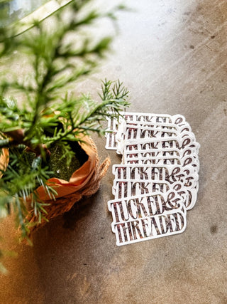 Tucked & Threaded Camo Sticker - Tucked & Threaded