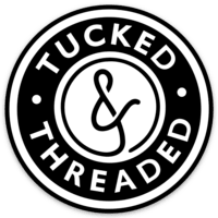 Tucked & Threaded Logo Sticker - Tucked & Threaded