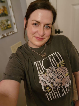 Tucked & Threaded Tiger Boxy Tee - Tucked & Threaded