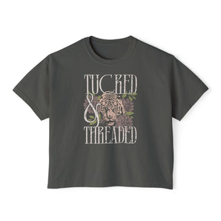 Tucked & Threaded Tiger Boxy Tee - Tucked & Threaded