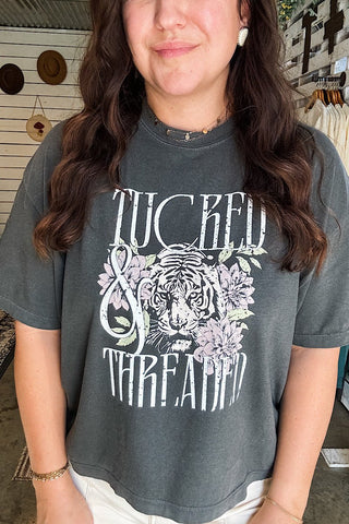 Tucked & Threaded Tiger Boxy Tee - Tucked & Threaded