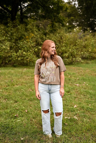 Tucked & Threaded Tiger Garment-Dyed Tee - Tucked & Threaded