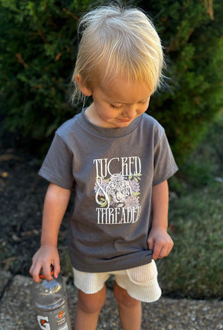 Tucked & Threaded Tiger Toddler Tee - Tucked & Threaded