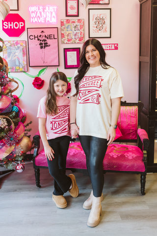 Seven Three One Banner Pink Youth Tee