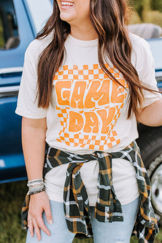 Game Day in Orange Alabaster Tee