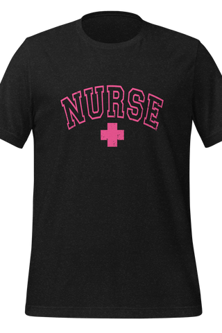 Nurse Unisex Tee Pink Design