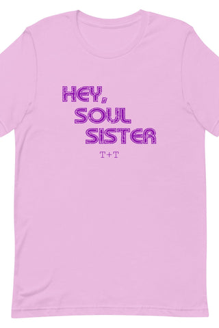 Hey, Soul Sister Lilac Tee