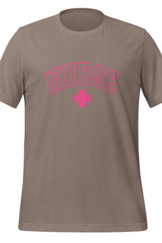 Nurse Unisex Tee Pink Design