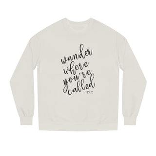 Wander Where You're Called Lightweight Sweatshirt - Tucked & Threaded