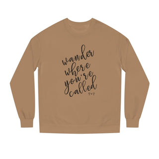 Wander Where You're Called Lightweight Sweatshirt - Tucked & Threaded