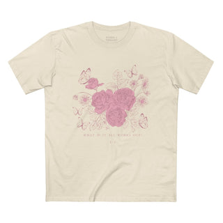 What If It All Works Out Ivory Tee - Tucked & Threaded