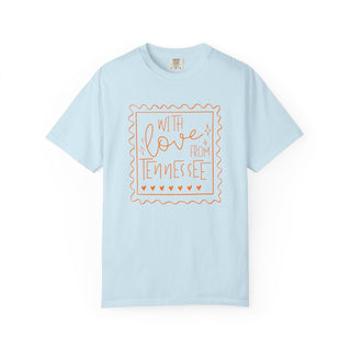 With Love from Tennessee Ivory or Chambray Unisex Tee - Tucked & Threaded