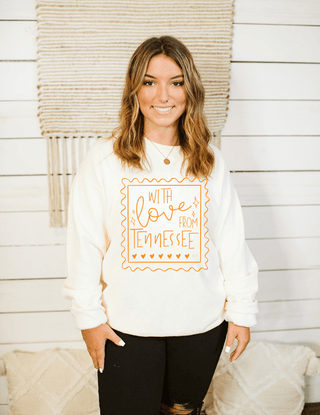 With Love from Tennessee Unisex Crewneck Sweatshirt - Tucked & Threaded