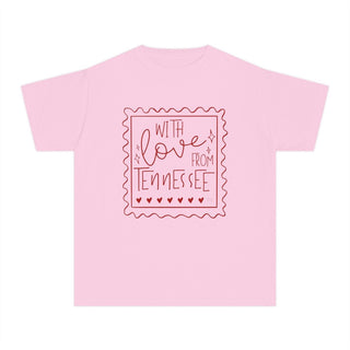 With Love from Tennessee Youth Tee - Tucked & Threaded