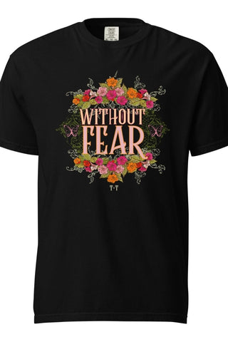 Without Fear Ivory Comfort Colors Tee - Tucked & Threaded