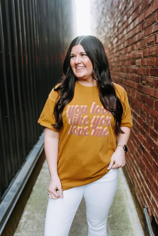 You Love Me Urban Heavy Tee - Tucked & Threaded