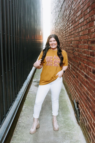 You Love Me Urban Heavy Tee - Tucked & Threaded