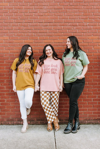 You Love Me Urban Heavy Tee - Tucked & Threaded