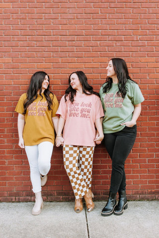 You Love Me Urban Heavy Tee - Tucked & Threaded