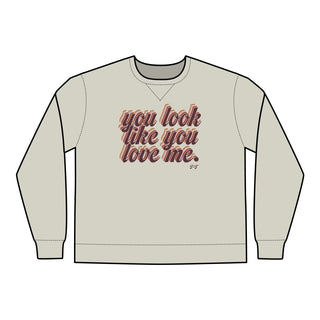 You Love Me Urban Heavy Unisex Sweatshirt - Tucked & Threaded