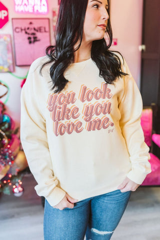 You Love Me Urban Heavy Unisex Sweatshirt - Tucked & Threaded