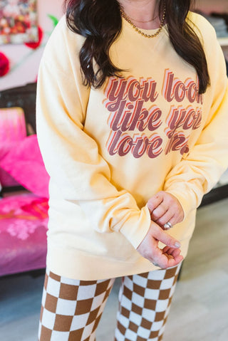 You Love Me Urban Heavy Unisex Sweatshirt - Tucked & Threaded