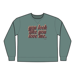 You Love Me Urban Heavy Unisex Sweatshirt - Tucked & Threaded