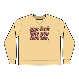 You Love Me Urban Heavy Unisex Sweatshirt - Tucked & Threaded