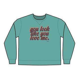 You Love Me Urban Heavy Unisex Sweatshirt - Tucked & Threaded