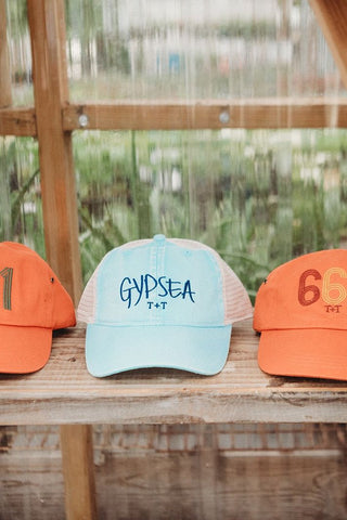 Area Code 662 Orange Hat - Tucked & Threaded