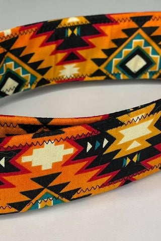 Aztec Dog Collar - Tucked & Threaded