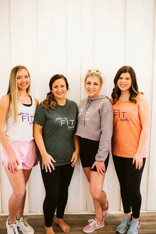 Gettin' my Fit Together Terracotta Tank-Small Only - Tucked & Threaded