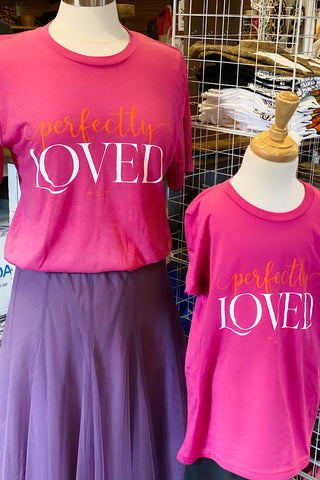 Perfectly Loved Berry Triblend Tee