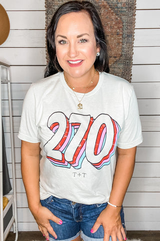 270 Vintage Sand Tee