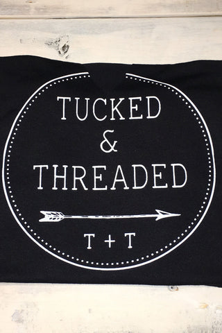 CUSTOM LISTING - Tucked & Threaded